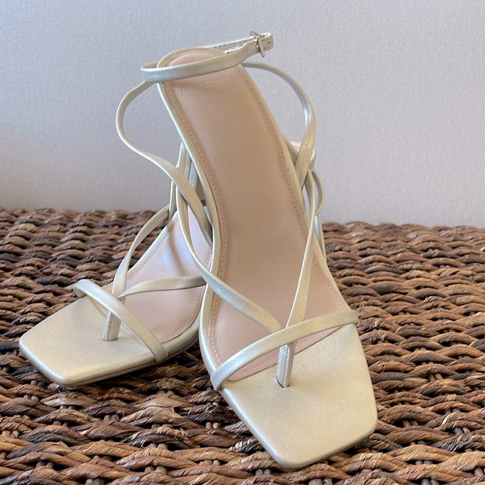 A&F Strappy Low Heel